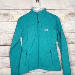 Teal North Face Jacket
